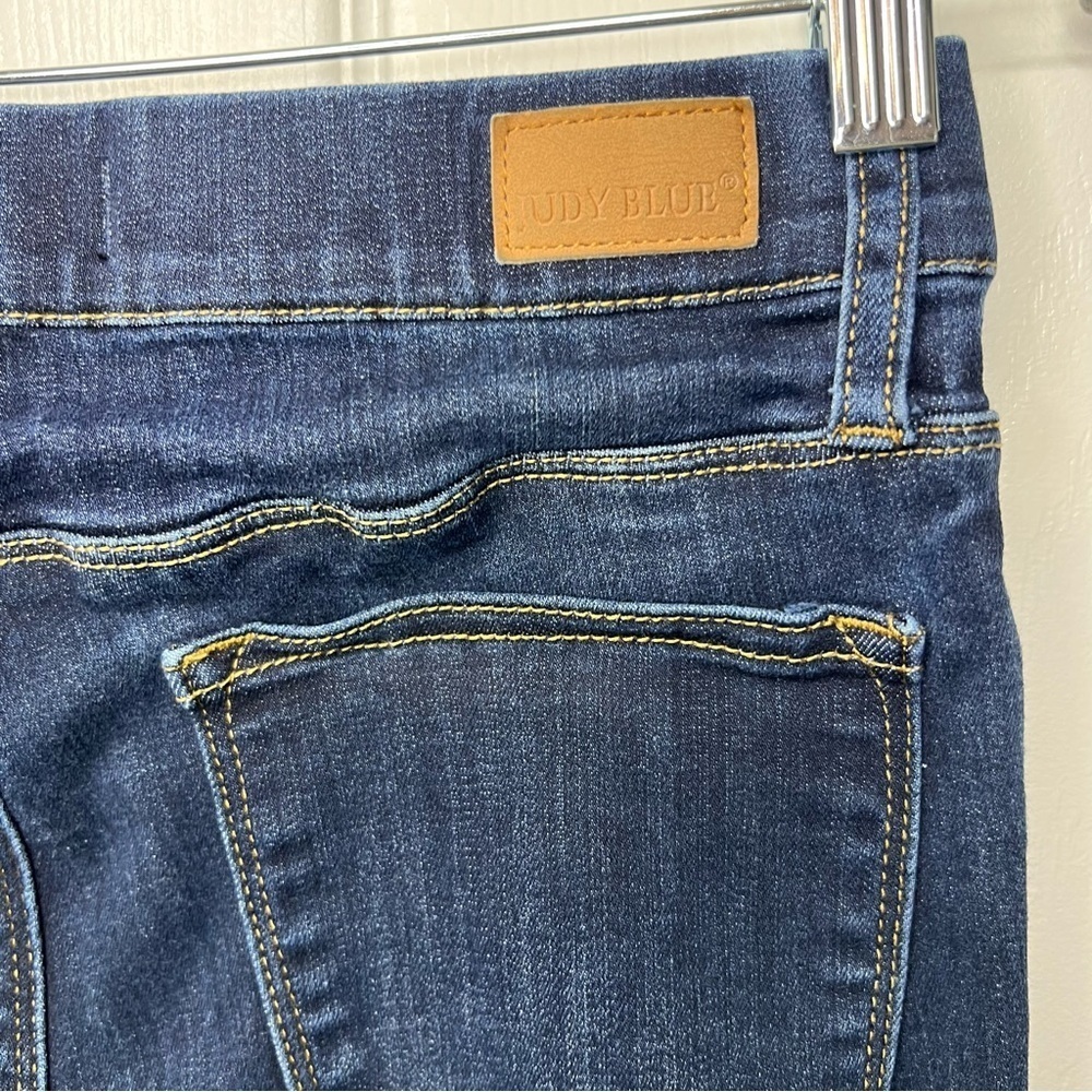 Judy Blue Skinny Fit Pull On Jeans Size 5 27” GUC - Picture 3 of 6